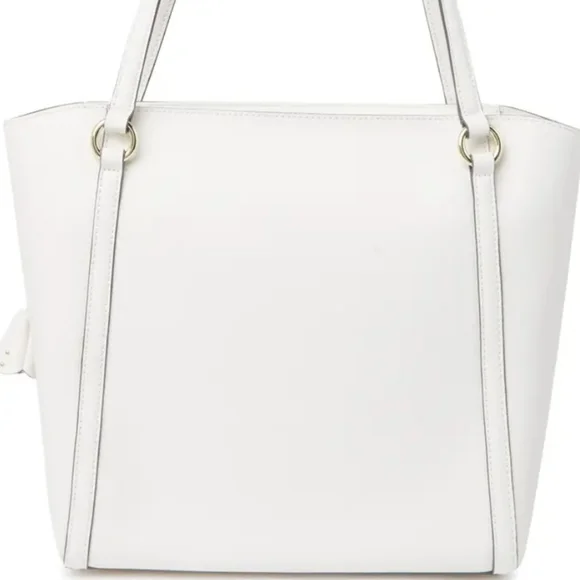 🚫SOLD🚫KARL LAGERFELD PARIS Iris Leather Tote NWTS - Picture 4 of 9